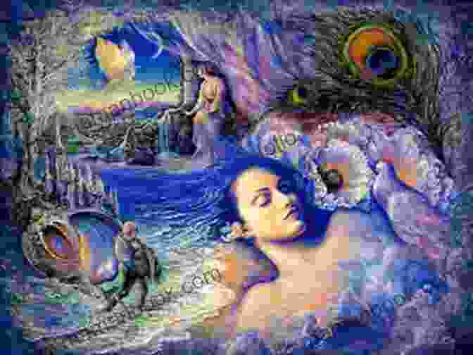A Painting Of A Person Dreaming, Representing The Tapestry Of Imagination Shimmers Of Light: A Collection Of Thoughts Vol II