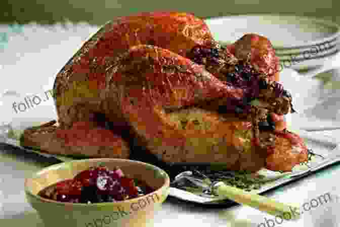 A Roasted Turkey With Stuffing And Cranberry Sauce. The American Plate: A Culinary History In 100 Bites