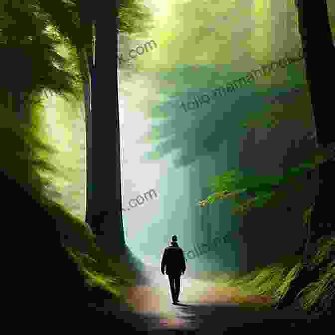 A Solitary Figure Walking Along A Narrow Path, Representing The Line Of Their Life's Journey Sifting Through The Madness For The Word The Line The Way: New Poems