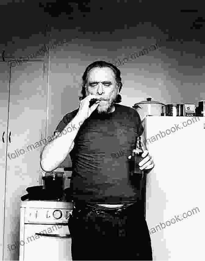 Charles Bukowski Smoking A Cigarette On Love Charles Bukowski