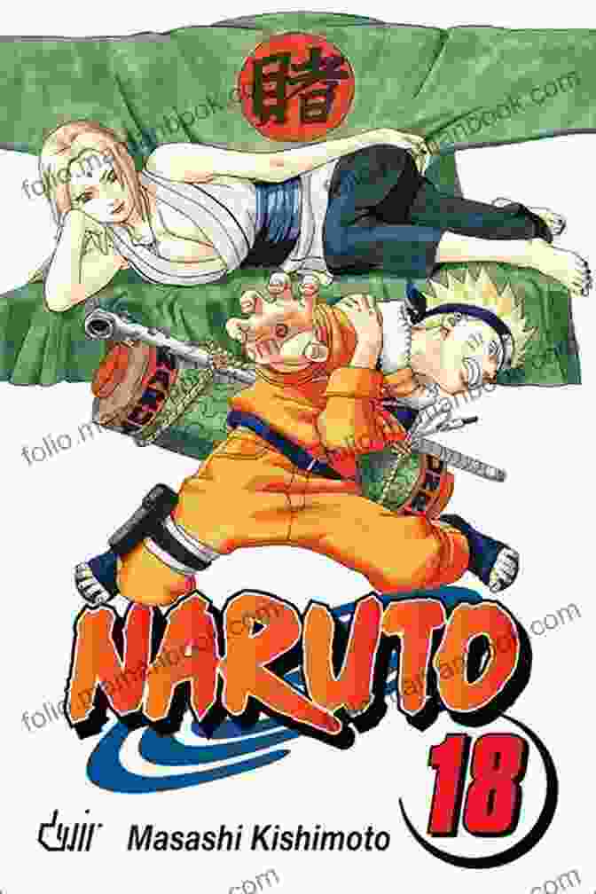 Cover Of Naruto Vol 18 Tsunade's Choice Graphic Novel Featuring Naruto, Sasuke, And Sakura Naruto Vol 18: Tsunade S Choice (Naruto Graphic Novel)
